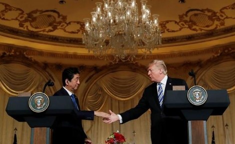 日本首相安倍晉三辭職，再也不用討好變幻莫測(cè)的美國(guó)總統(tǒng)特朗普了